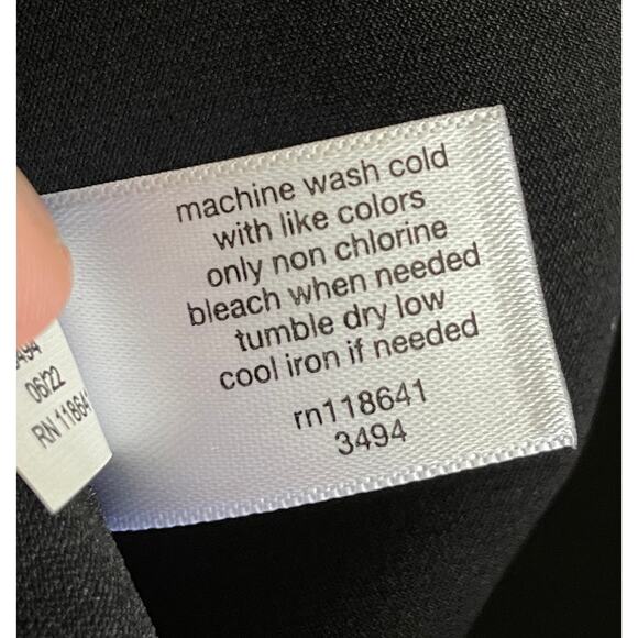 Lane Bryant Black Lena Midi Dress Size 28 Wedding Guest Party Night Out NWT - Picture 11 of 11